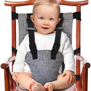 Baby Chair Safety Seats with Straps High Chair Harness Seat Toddler Travel high Chair seat Travel Booster Seat highchair Harness Portable Seat Strap for Travel/Home/Restaurants/Shopping