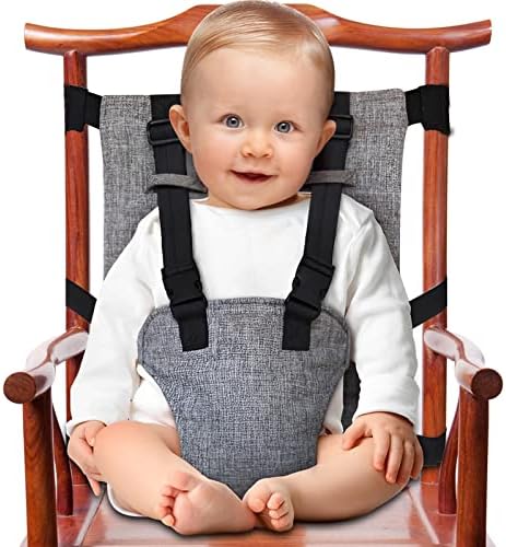 Baby Chair Safety Seats with Straps High Chair Harness Seat Toddler Travel high Chair seat Travel Booster Seat highchair Harness Portable Seat Strap for Travel/Home/Restaurants/Shopping