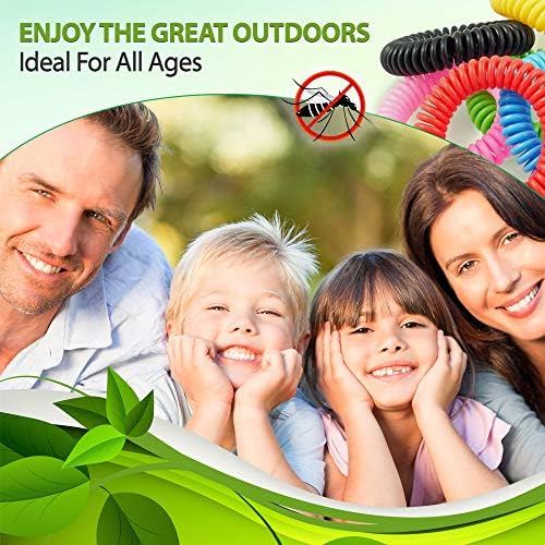 12 Pack Mosquito Repellent Bracelet | Non-Toxic Deet-Free Outdoor Bug Mosquito Bands | Insect Repellent, Waterproof Insect Repellent Bands Travel Essentials for Kids & Adults - Image 9