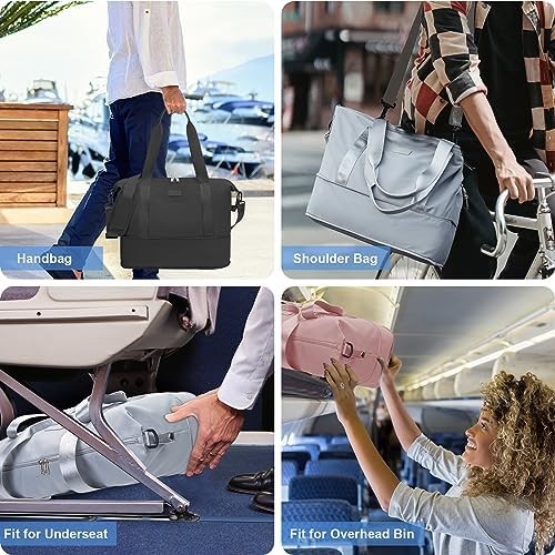 Designed for Ryanair Cabin Bags 40x20x25 Underseat Convertible Carry on Cabin Bag 45X36X20 for New Easyjet Under Seat Cabin Bag Small Travel Hand Luggage Flight Bags for Planes - Image 6