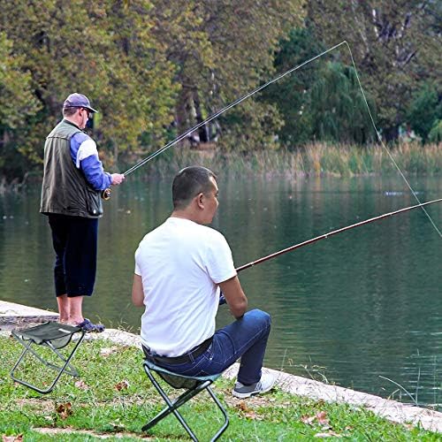 Small Portable Folding Stool,Mini Outdoor Camping Folding Chairs,Collapsible Camp Stool Lightweight for Camping,Fishing,Picnic,Travel and Hiking - Image 6