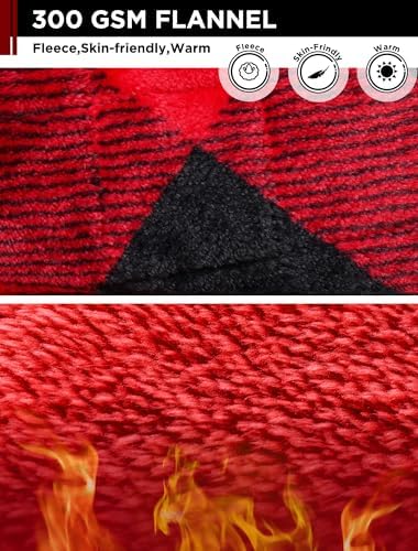 Camping Blanket, 300gsm Skin-friendly Flannel Lining with Pillow Packaging, PU 3000 Waterproof, Windproof Outdoor Blanket for Car, Keep Warm, Blanket Hoodie for Gift, Black 6.6X4.6ft - Image 2