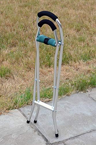 Lightweight Folding Portable Walking Stick Chair Seat Stool Ideal for Hiking Camping Fishing - Image 8