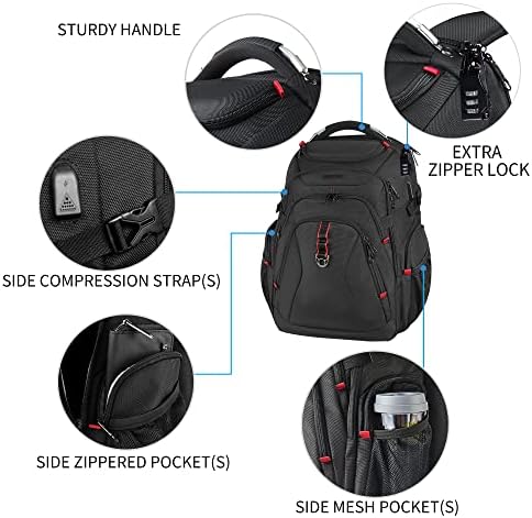 KROSER Travel Laptop Backpack - Image 4
