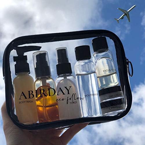 Travel Bottles Containers & Travel Size Toiletries Accessories Bottles with Toiletry Bag for Liquids Leak-Proof & TSA Approved Carry-on for Airplane - Image 8