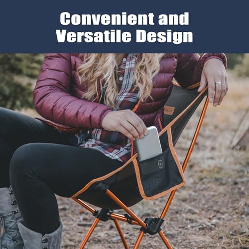 TREKOLOGY Ultra Lightweight Compact Portable Chairs for Adults for Outdoor, Garden, Picnic, Camping Fishing Folding Chair - Image 8