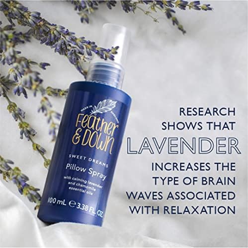 Feather & Down Travel Essentials Gift Set (Pillow Spray, Melting Shower Cream, Sleep Butter & Relaxing Roll-On) - Infused with Lavender & Chamomile Essential Oils. Vegan Friendly & Cruelty Free. - Image 10