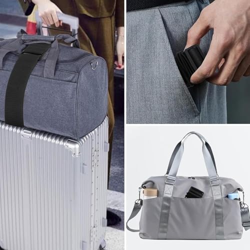 3PCS Elastic Fastening Belt for Luggage, Suitcase Straps, Luggage Strap for Suitcases, Adjustable Luggage Straps for Suitcases with Buckle Box Packing Belt Portable Travel Suitcase Accessory - Image 5