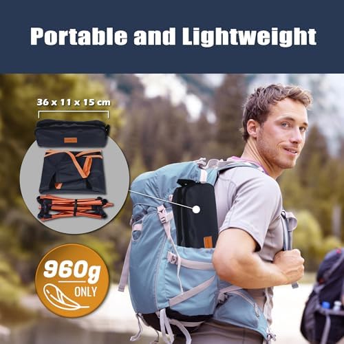 TREKOLOGY Ultra Lightweight Compact Portable Chairs for Adults for Outdoor, Garden, Picnic, Camping Fishing Folding Chair - Image 4