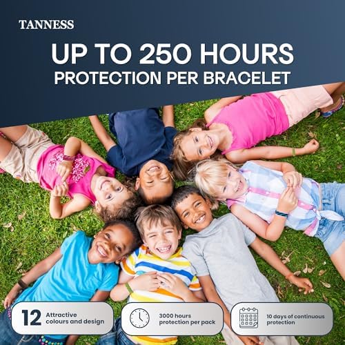 12 Pack Mosquito Repellent Bracelet - Non-Toxic Insect Repellent Bands, Deet-Free Bug & Flea Repellent for Kids & Adults - Waterproof Travel Essentials, 250 Hours Protection - Image 3