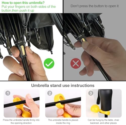 Mini Umbrella, 8 Ribs Folding Compact Sun Rain Lightweight, Anti-UV Travel Umbrellas with Capsule Case for Men Women Teens - Image 2