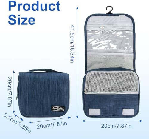 Ostomy Colostomy Travel Bag Hanging Ostomy Supplies Bags for Colostomy Foley Catheter,Medical Supplies Ileostomy Pouch Accessories Hanging Wash Toiletry Bag Organizer - Image 2
