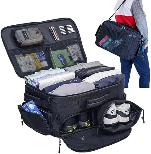 ENPI Golf Accessory Organiser and Travel Bag - Car Storage for Golf Accessories, Men's Golf Gear, Locker & Shoe Organiser - Ideal for Golf Enthusiasts and Gifts