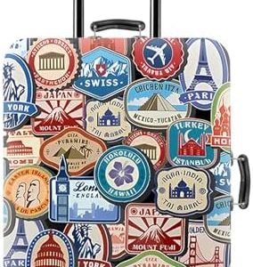 Kaket Suitcase Cover, Elastic Luggage Cover for 18-28Inch Luggage, Travel Suitcase Covers, Dustproof & Scratchproof Luggage Protector