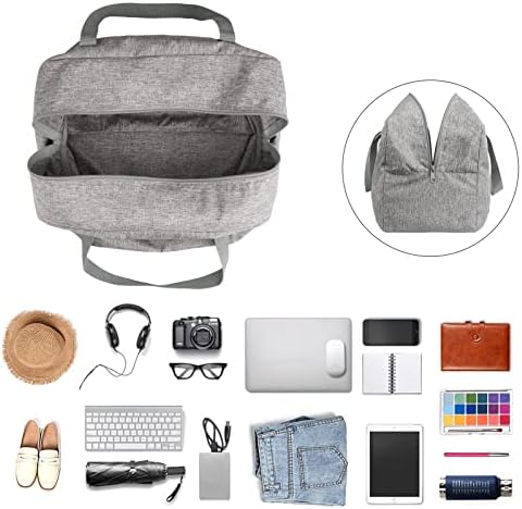 Ryanair Cabin Bags 40x20x25 Underseat Cabin Bag Travel Duffel Bag Foldable Holdall Tote Carry on Cabin Luggage Overnight Weekend Bags Gifts for Women and Men - Image 5