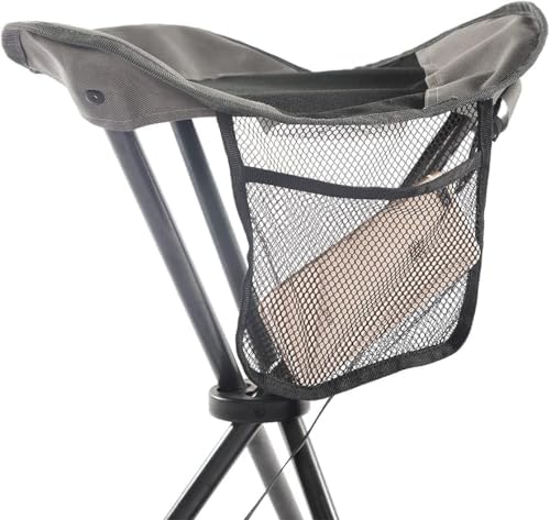 Portal Folding Stool Camping Stool Collapsible Tripod Portable Lightweight Fold away Small Chair Pop up Travel Seat for Hiking Backpacking Fishing Walking Events Festival Load 102KG - Image 6