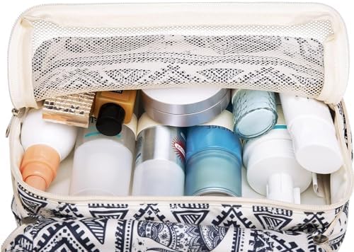 Travel Hanging Toiletry Wash Bag Makeup Cosmetic Organizer for Women Waterproof (Elephant) - Image 3