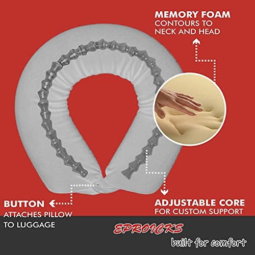 Travel Pillow Twist memory Foam Neck Pillow for Travel, Airplane, Buses, Trains at Home, Chin, Lumbar Leg Support, Bendable Roll Pillow (gray) - Image 8