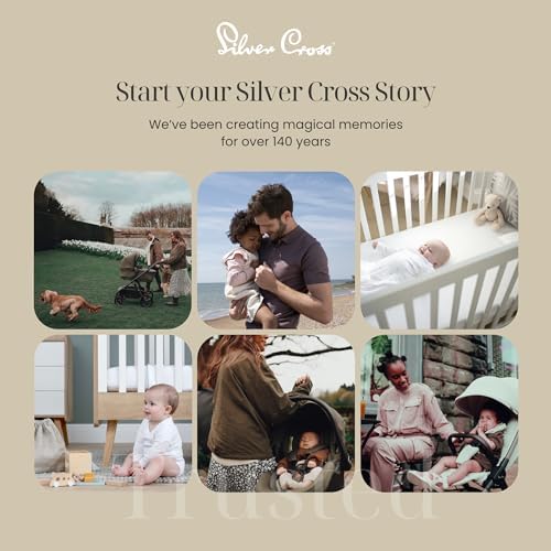 Silver Cross Clic Stroller Bag - Pram Organiser Bag - Travel Bag - Pram Accessories - Water Resistant - Black - Image 4