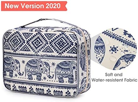 Travel Hanging Toiletry Wash Bag Makeup Cosmetic Organizer for Women Waterproof (Elephant) - Image 4