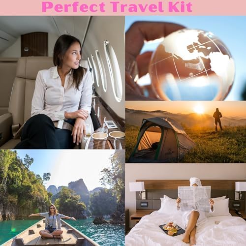 Travel Toiletries Set for Women | Mini Toiletries | Travel Size Toiletries Women Kit For Holidays, Vacation, Hospital, Maternity with Hubsidia Airport Security Approved Liquids Bag - Image 6