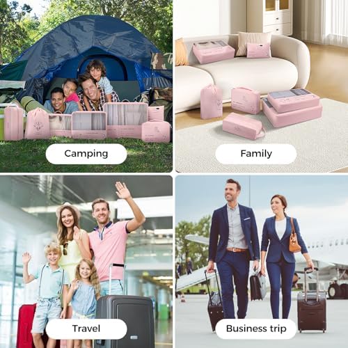 Packing Cubes, Packing Cubes for Suitcases, Suitcase Organiser Bags, Travel Packing Cubes, Travel Cubes, Packing Cube - Image 2