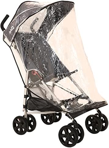 MobiQuip XL Pushchair Travel Accessories Pack, Sun Hood with Vision Panel, Protective Rain Cover, Handy Storage Basket, to Fit MobiQuip XL Buggy, Co-ordinates with Blue MobiQuip XL Stroller - Image 4