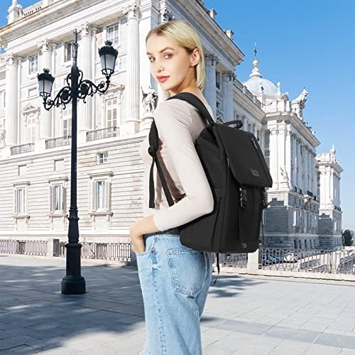 LOVEVOOK Backpack Womens Mens 15.6 inch Laptop Rucksack Bag for Ladies Waterproof High School Bags for Girls Boys Fashion Anti Theft Backpack with USB Casual Daypacks for Travel University Work - Image 9