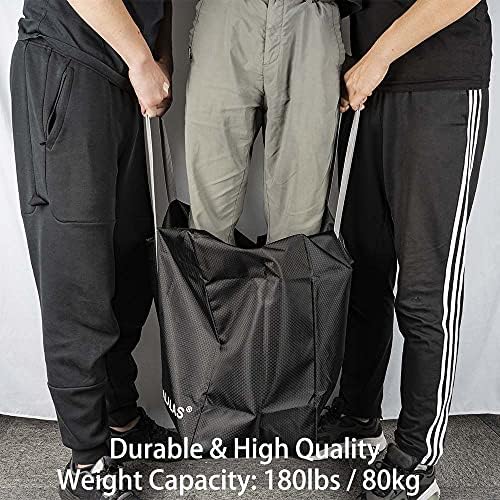 Travel Duffle Bag, 96L Extra Large Lightweight Holdall Bag, Foldable Duffel Bag for Men Women, Black - Image 3