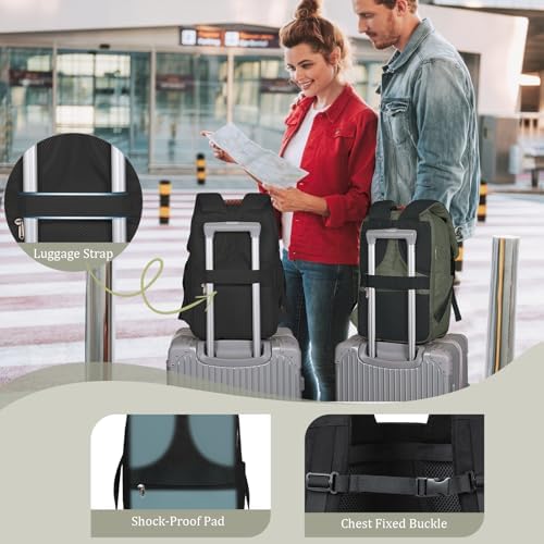 Designed for Ryanair Cabin Bags 40x20x25 Underseat Hand Luggage Bag Carry on Travel Backpack Cabin Size Small Under Seat Cabin Bag Flight Rucksack for Women Backpacks for Ryan Air Case - Image 7