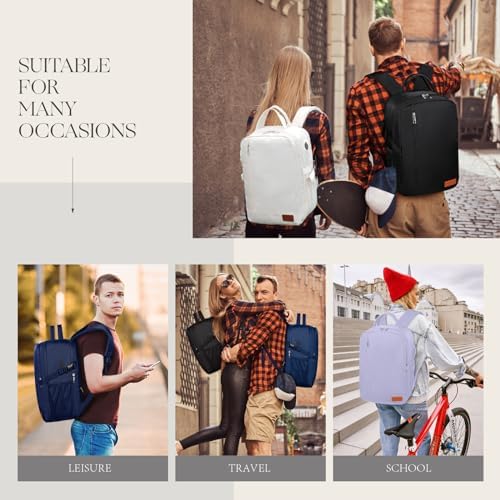 for Ryanair Cabin Bags 40x20x25 Underseat Anti Theft Carry-ons, Travel Backpack Cabin Size Hand Luggage Bag with Water Bottle Holder - Image 8
