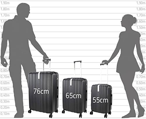 Samsonite Flux - Spinner L, Expandable Suitcase, 75 cm, 99/111 L, Navy Blue (Navy Blue) - Image 8