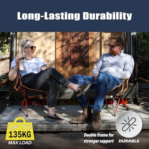 TREKOLOGY Ultra Lightweight Compact Portable Chairs for Adults for Outdoor, Garden, Picnic, Camping Fishing Folding Chair - Image 7