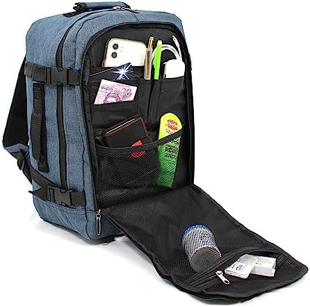 Travel Underseat Cabin Approved Backpack, Lightweight Travel Rucksack, Premium Carry on Bag, 40x20x25cm - Image 4