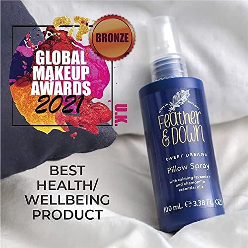 Feather & Down Travel Essentials Gift Set (Pillow Spray, Melting Shower Cream, Sleep Butter & Relaxing Roll-On) - Infused with Lavender & Chamomile Essential Oils. Vegan Friendly & Cruelty Free. - Image 7