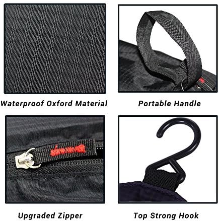 jiemei Hanging Toiletry Bag Waterproof, Travel Wash Bag for Men & Women with 4 Compartments, Foldable Compact Size, Super Durable Fabric - Image 6