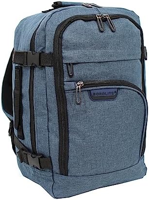 Travel Underseat Cabin Approved Backpack, Lightweight Travel Rucksack, Premium Carry on Bag, 40x20x25cm