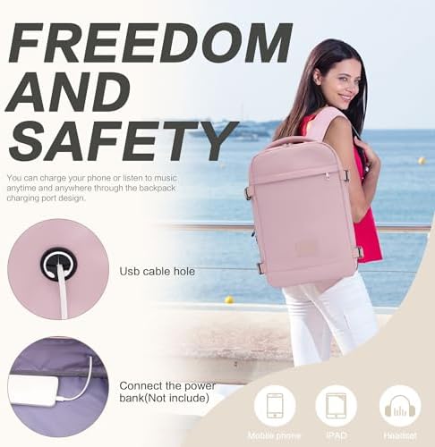 for Ryanair Cabin Bags 40x20x25 Underseat Carry On Travel Backpack for Ryanair Cabin Size Hand Luggage Backpack Flight Bag with with Anti Theft Pocket - Image 5