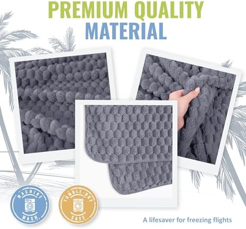 BOACAY Packable Travel Blanket for Airplane, Car - Compact Office Blanket - Portable Pillow for Adults, Kids with Case, Luggage Sleeve, Backpack Clip - Image 5