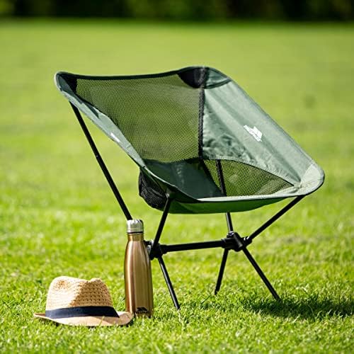 Trespass Folding Chair Lightweight Camping Fishing Steel Frame Carry Bag Perch - Image 6