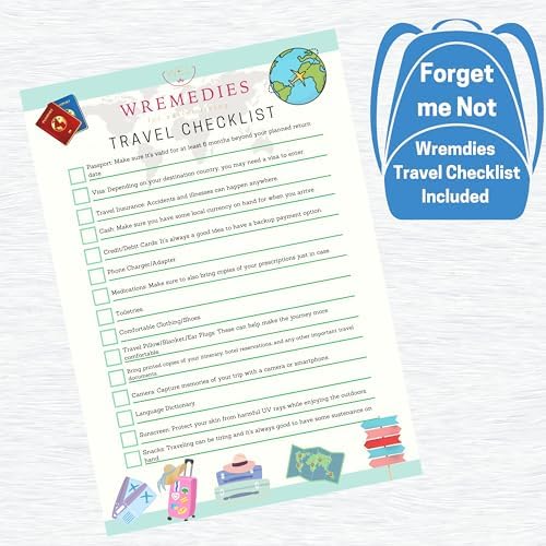 Travel Size Toiletries Essentials for Men in Compact Pouch, Mens Travel Bag for Hospital Over Night Stay, Airport Approved Mini Toiletries and Wremedies Travel Checklist - Image 7