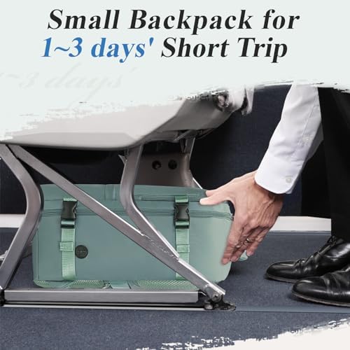 for Ryanair Cabin Bags 40x20x25 Underseat Travel Backpack Cabin Size for Mens Womens Hand Luggage Carry-Ons Laptop Backpack for Men Under Seat Flight Bag, with Chest Strap - Image 3