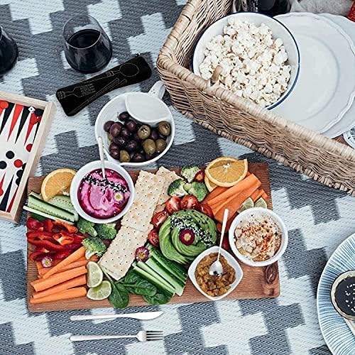Cutlery Set with Portable Pouch Case, Stainless Steel Flatware Camping Utensil Set with Neoprene Bag for Outdoor Travel Picnic Office School Lunch Box (Sky Blue) - Image 4