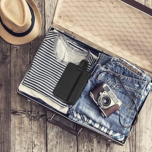 Toiletry Bag for Men, Portable Travel Wash Bag Waterproof Shaving Bag Toiletries Accessories Cosmetic Bag Make Up Bag, Gym Shower Bathroom Makeup Bag with Handle (Black) - Image 5