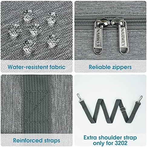 for Ryanair Airlines Cabin Bag 40X20X25 Underseat Foldable Travel Duffel Bag Holdall Tote Carry on Luggage Overnight for Women and Men 20L (Grey (with Shoulder Strap)) - Image 5