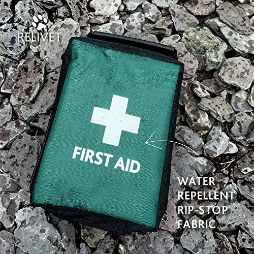 Reliance Medical Pet First Aid Kit - Essential Care for Dogs and Cats, Ideal for Travel, Camping, Home Use, Includes Saline, Bandages, Durable Rip-Stop Fabric Bag, 1 Kit - Image 4