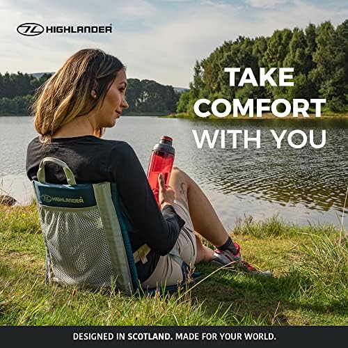 Highlander Outdoor Sit Mat - Portable Seat - Lightweight with Back Support - Perfect as a Picnic Chair, Stadium Seat, Beach Chair, or Festival Chair - Image 7