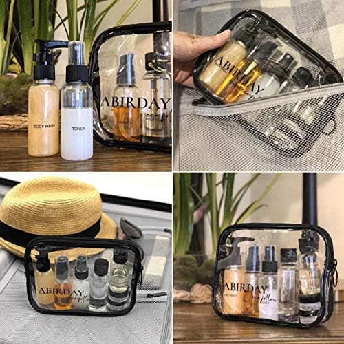Travel Bottles Containers & Travel Size Toiletries Accessories Bottles with Toiletry Bag for Liquids Leak-Proof & TSA Approved Carry-on for Airplane - Image 7